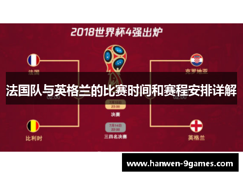 法国队与英格兰的比赛时间和赛程安排详解 法国队与英格兰的比赛时间和赛程安排详解